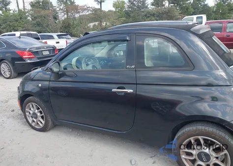 2012 Fiat 500C Pop из США, поврежденный, VIN 3C3CFFDRXCT365773